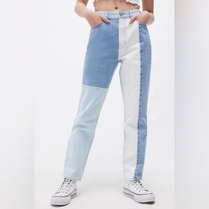 PacSun Eco Hopper Patch Mom Jeans